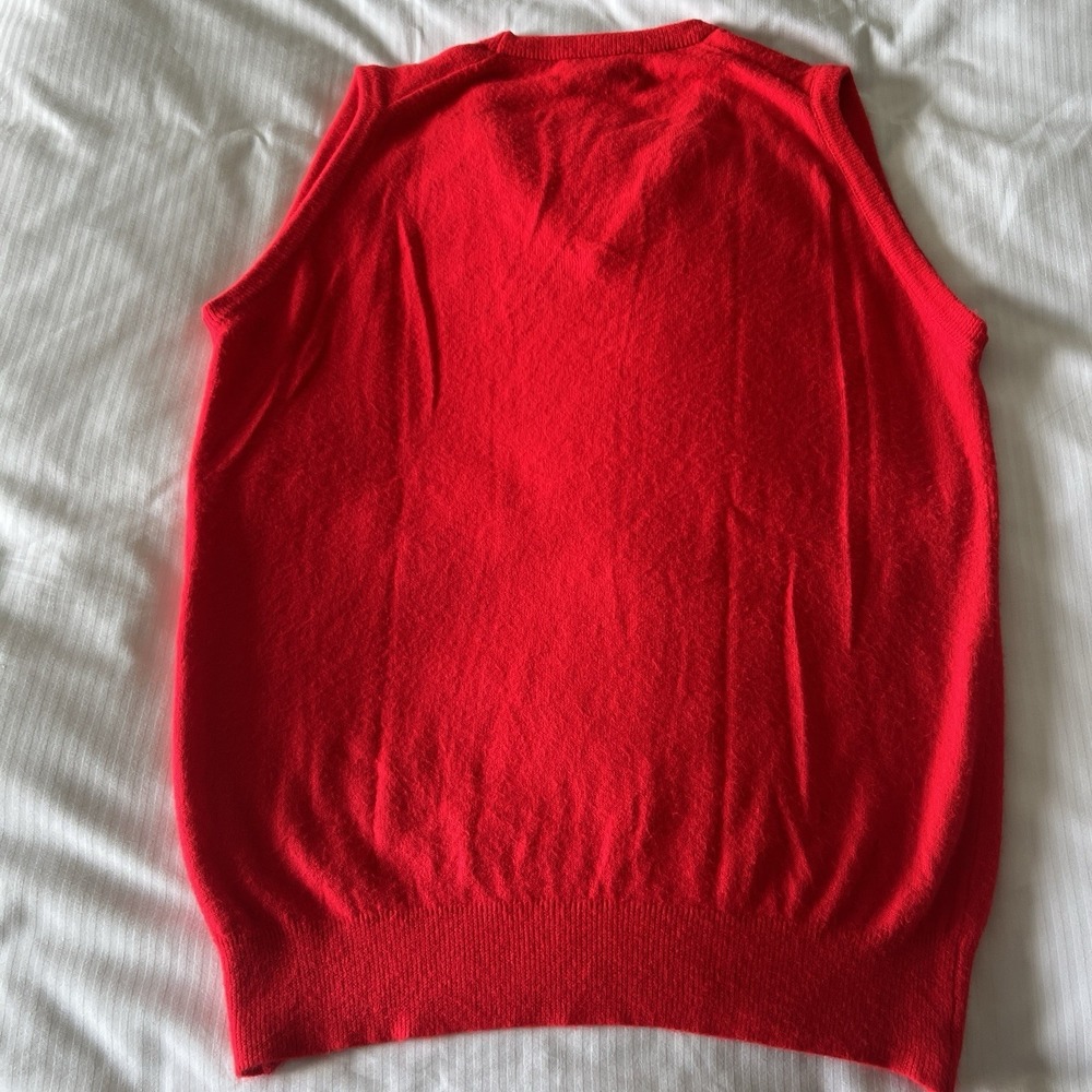 Vintage Pickering Sweater Vest Woodway Country Club Golf Preppy USA Mens‎ M - Picture 8 of 8